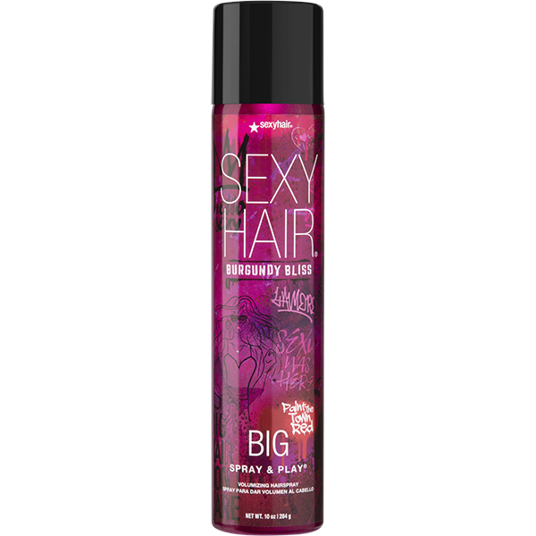 Spray & Play Burgundy Bliss Volumizing Hairspray