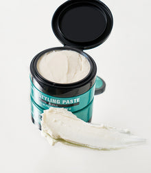 Healthy SexyHair Styling Paste opened showing creamy texture product