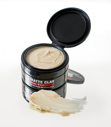 Style SexyHair Matte Clay matte texturizing clay jar product displayed