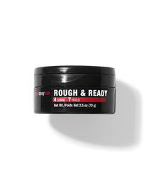 Style SexyHair Rough & Ready styling pudty jar displayed on light neutral background